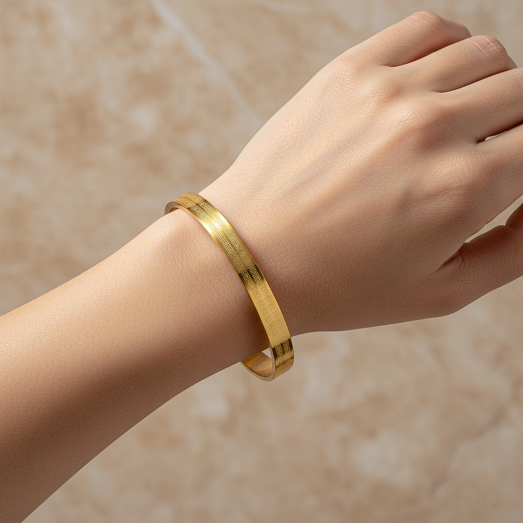 CUBIC ZIRCONIA BRACELET - GOLD