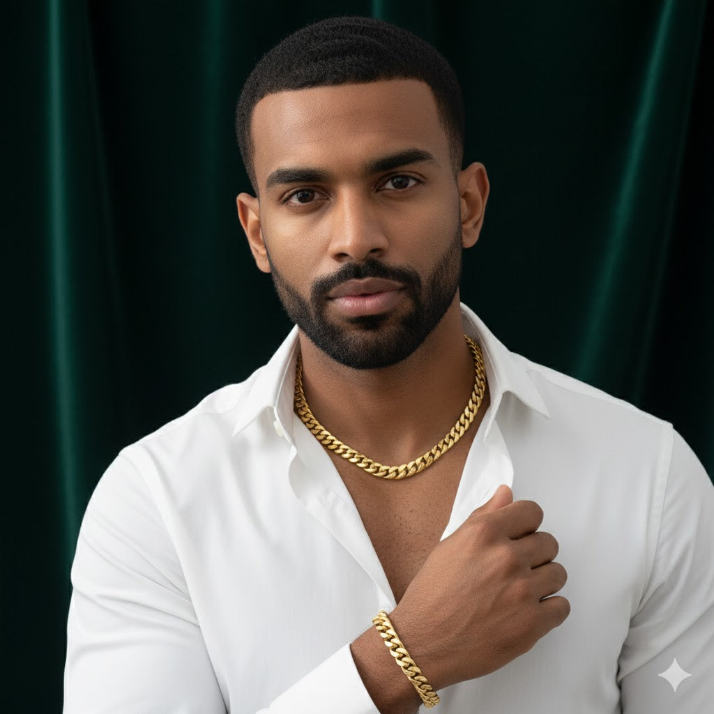 CUBAN LINK SET - GOLD
