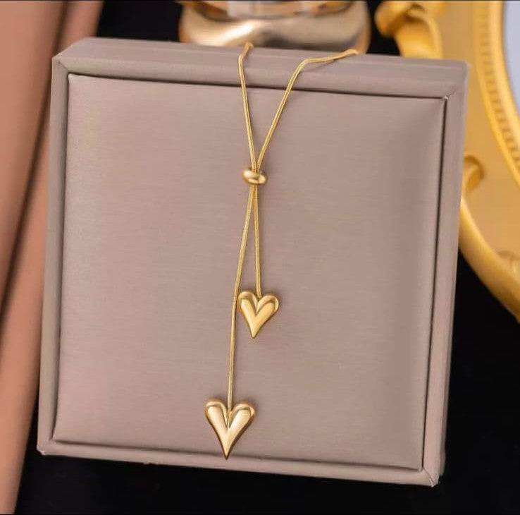 DOUBLE HEART TIE TYPE