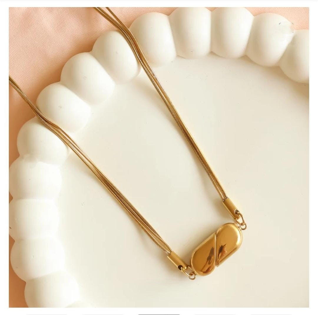 TWO WAY CONVERTIBLE HEART NECKLACE