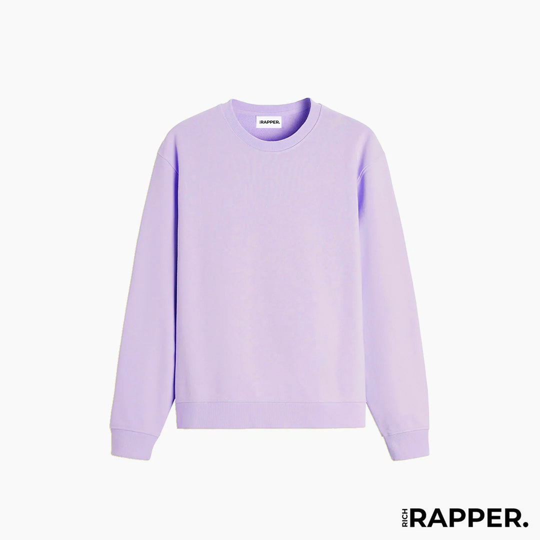 Lavender Sweatshirt Rich Rapper Official