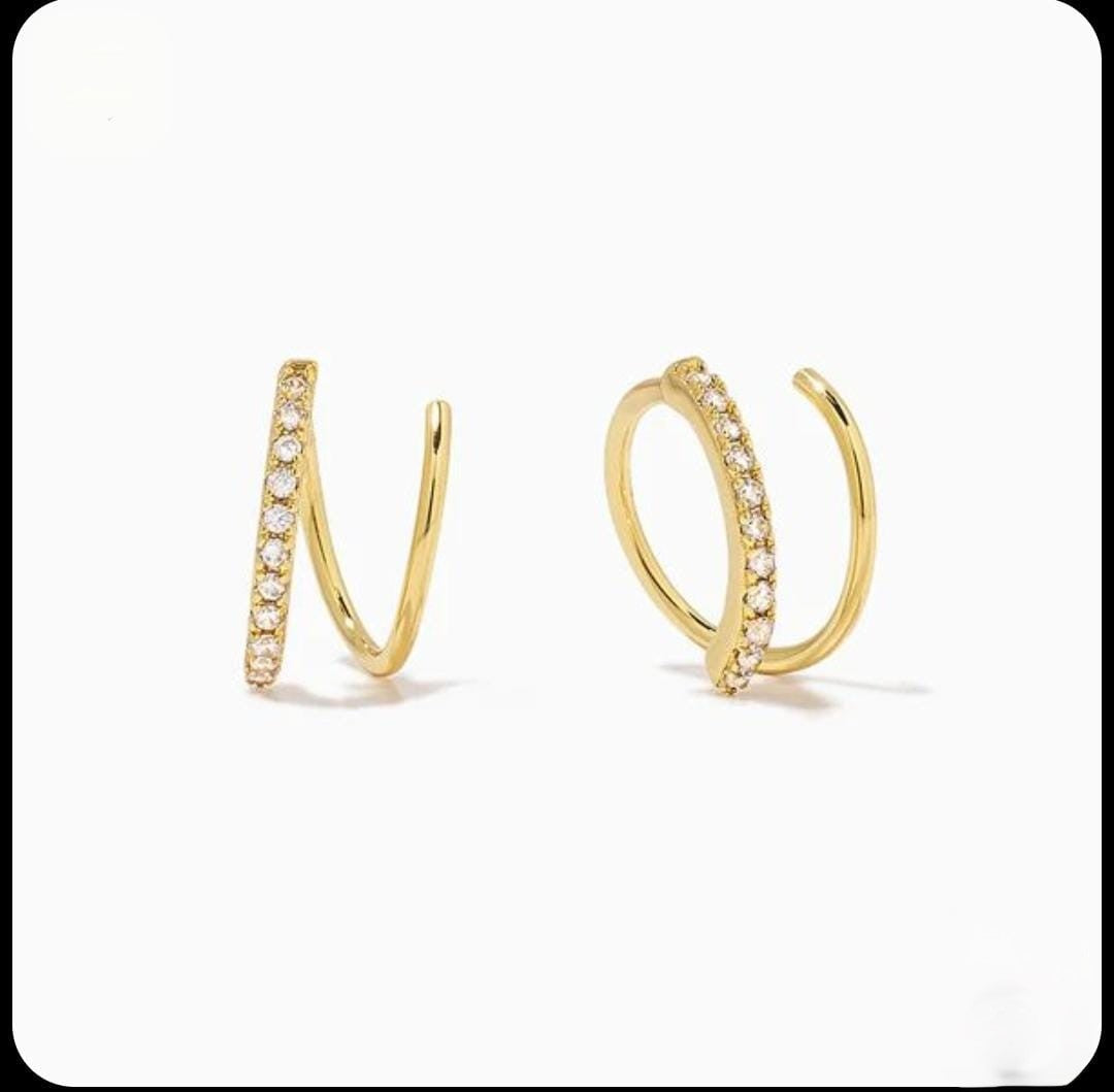 EARNING- HOOPS, CUFF