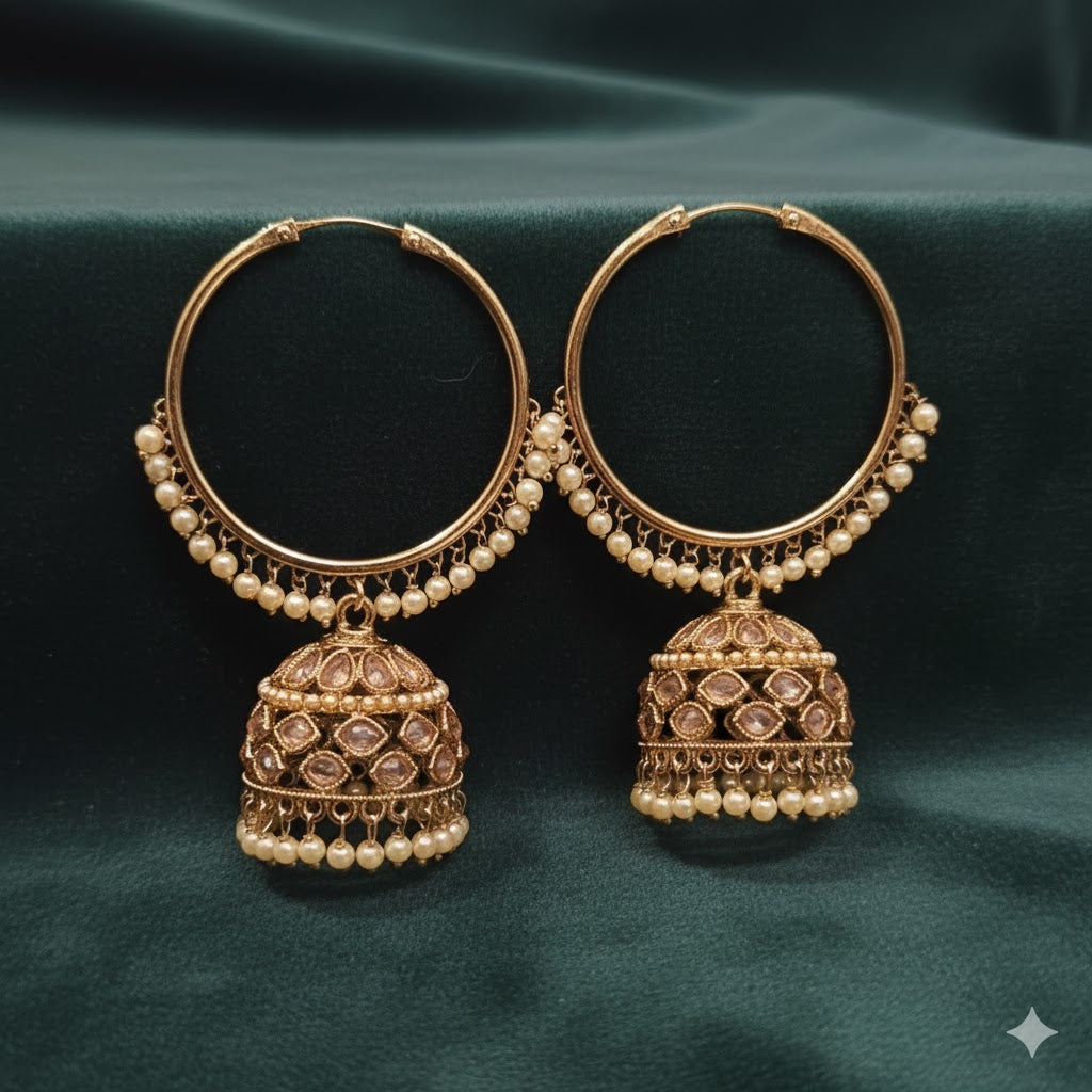 ELEGANCE HOOP JHUMKA