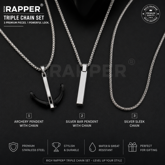 R Rapper Triple CHAIN SET (Set of 3)