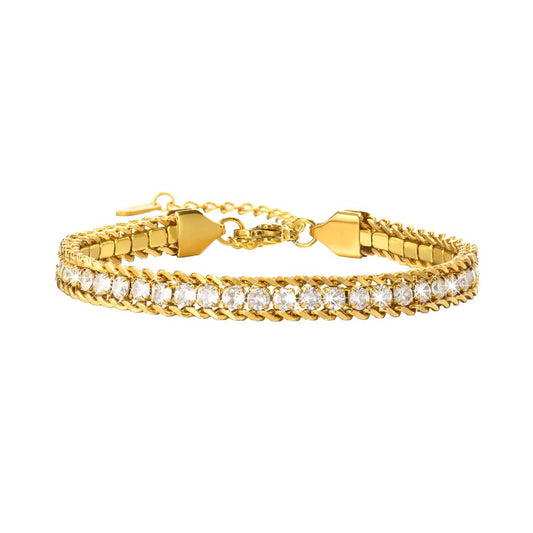 TRIPLE LAYER MESH BRACELET