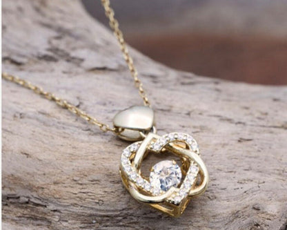 DOUBLE HEART PENDANT