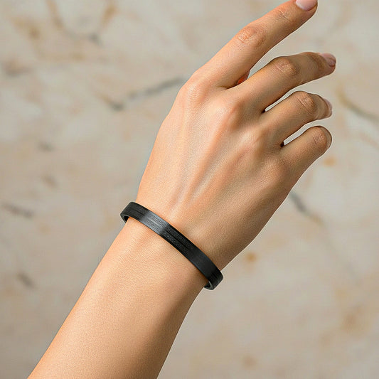 CUBIC ZIRCONIA BRACELET - BLACK