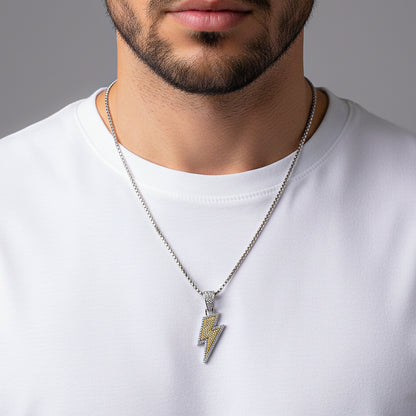 FLASH PENDANT WITH CHAIN