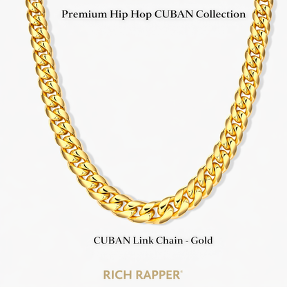 CUBAN LINK CHAIN - GOLD