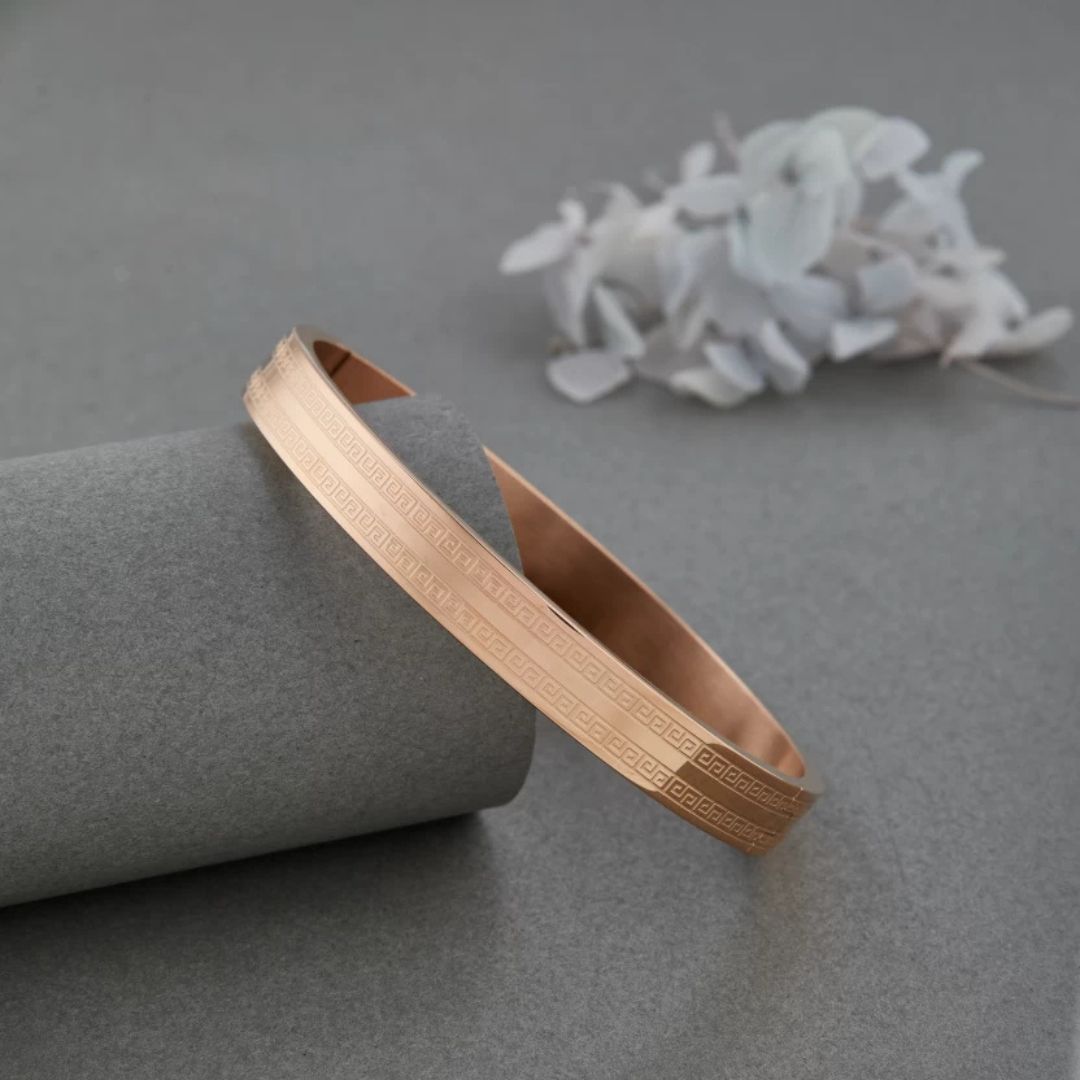 CUBIC ZIRCONIA BRACELET - ROSE GOLD