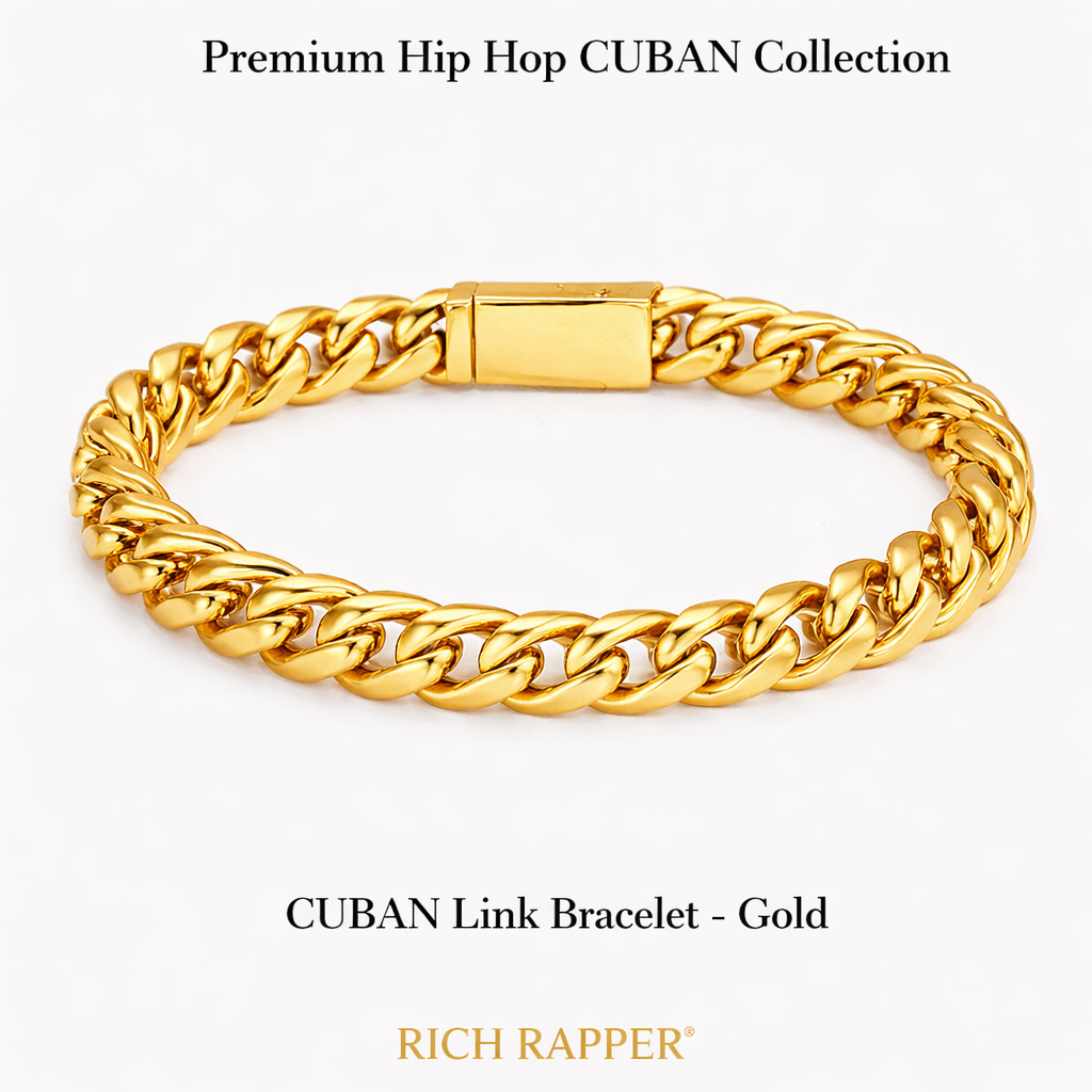 CUBAN LINK BRACELET - GOLD
