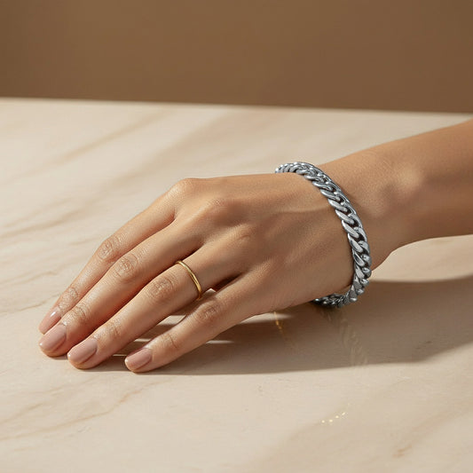 CUBAN BRACELET - SILVER (SS)