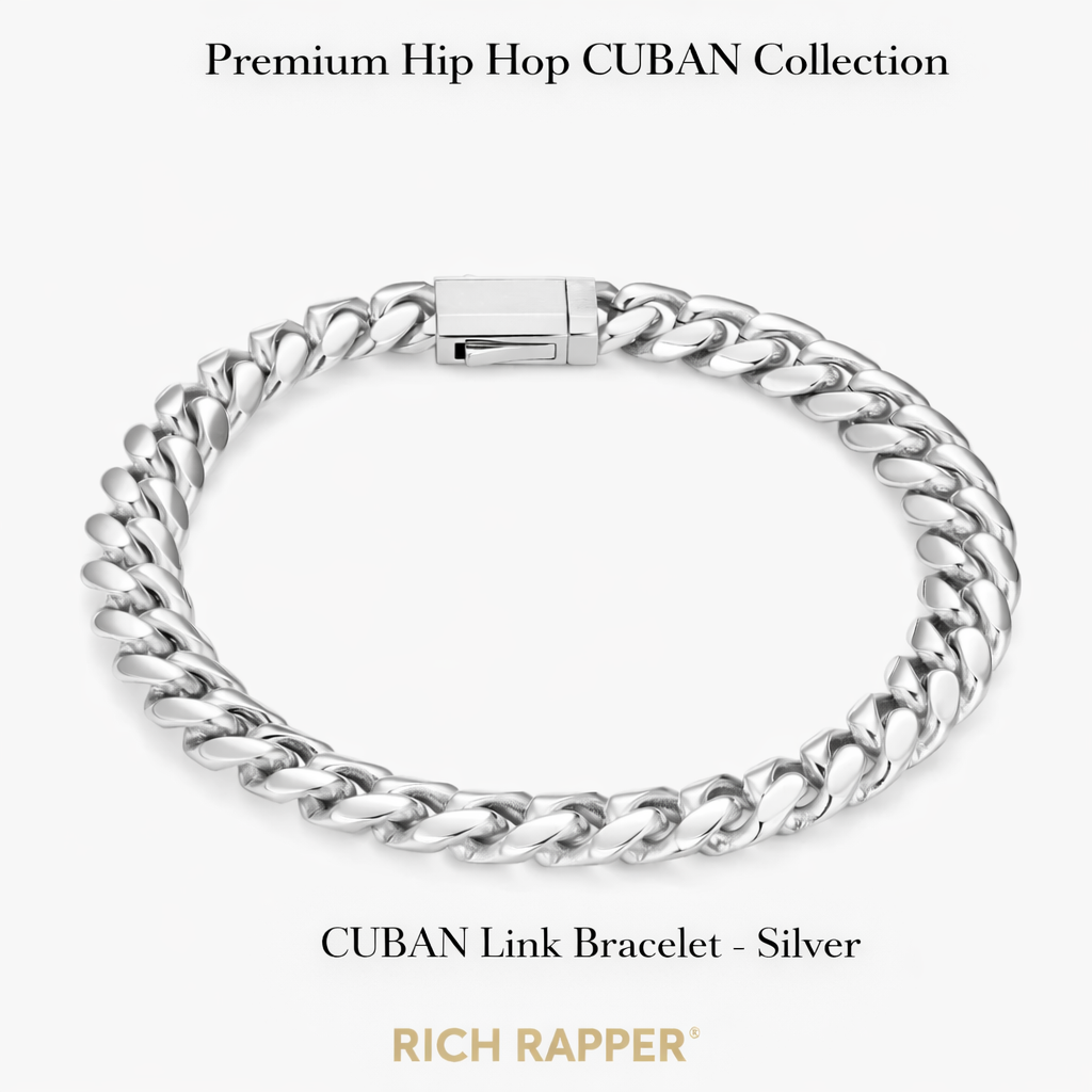 CUBAN LINK BRACELET - SILVER
