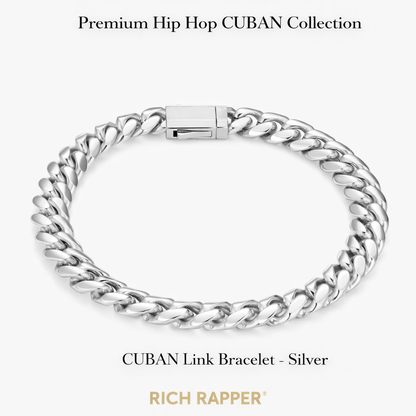 CUBAN LINK BRACELET - SILVER