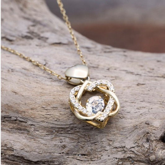 Double Heart Pendant