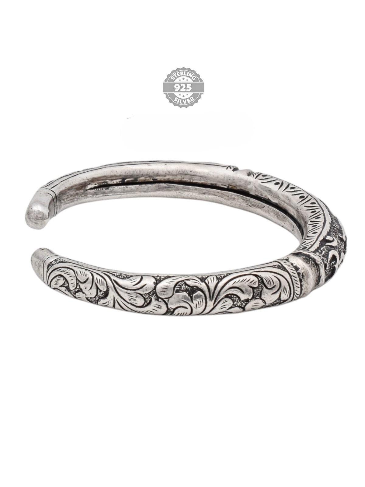 925 Sterling Silver Om Namah Shivaya Kada Divine Collection