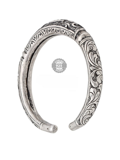 925 Sterling Silver Om Namah Shivaya Kada Divine Collection