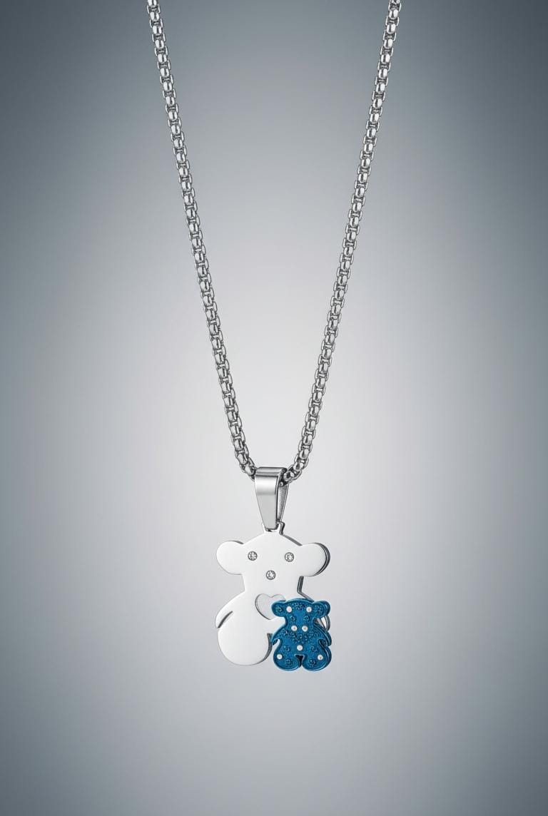 BEAR CHAIN SILVER