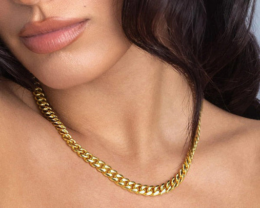 CUBAN CHAIN - GOLD (SS)