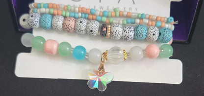 RICH RAPPER – LAVA LUXE Bracelet (Set of 4)