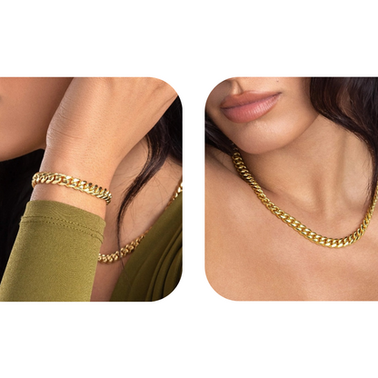 CUBAN SET GOLD (SS)