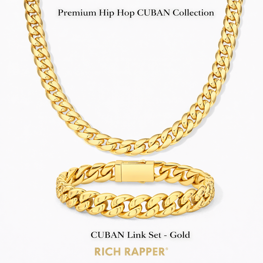 CUBAN LINK SET - GOLD