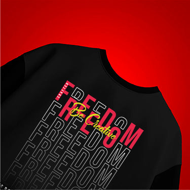 FREEDOM DROP SHOULDER OVERSIZE TSHIRT