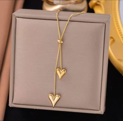 DOUBLE HEART TIE TYPE