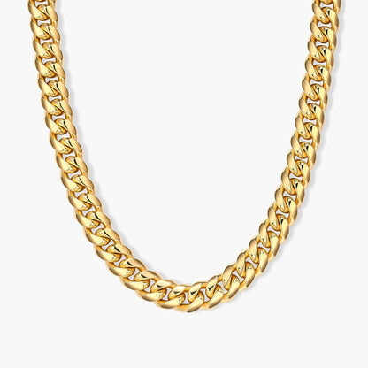 CUBAN LINK CHAIN – GOLD & SILVER (SET of 2)