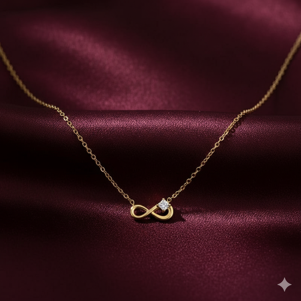 INFINITY DIAMOND NECKLACE