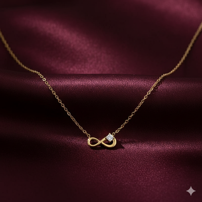 INFINITY DIAMOND NECKLACE
