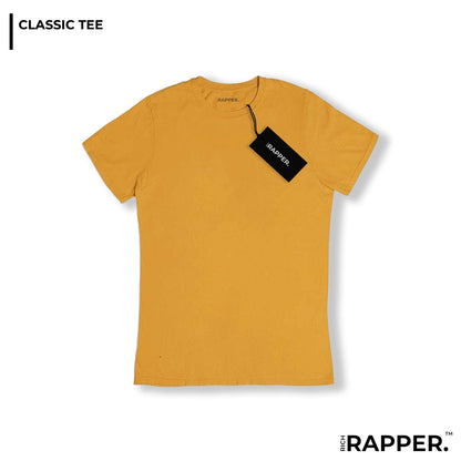 MUSTARD REGULAR FIT T-SHIRT