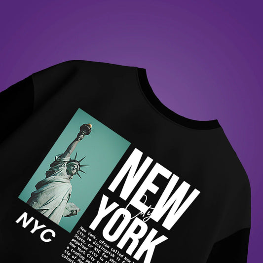 NYC DROP SHOULDER OVERSIZE TSHIRT