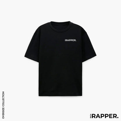 CUSTOM OVERSIZE DROP SHOULDER T-SHIRT - BLACK