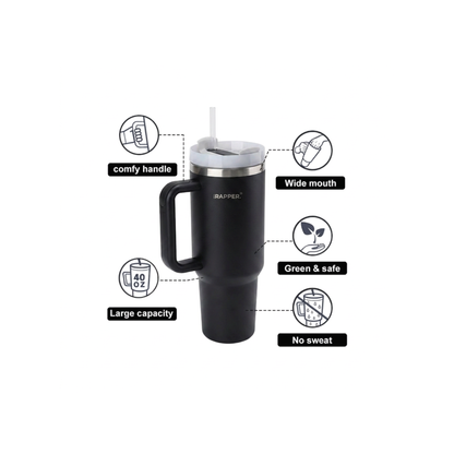 RICH RAPPER TUMBLER- BLACK