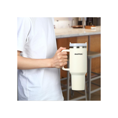 RICH RAPPER TUMBLER- OFF WHITE