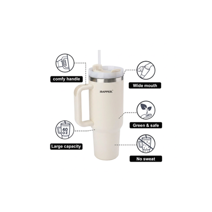 RICH RAPPER TUMBLER- OFF WHITE