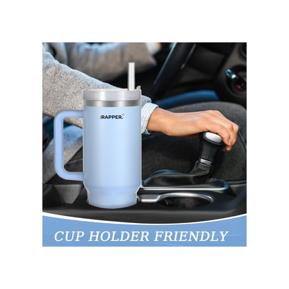 RICH RAPPER TUMBLER- SKY BLUE