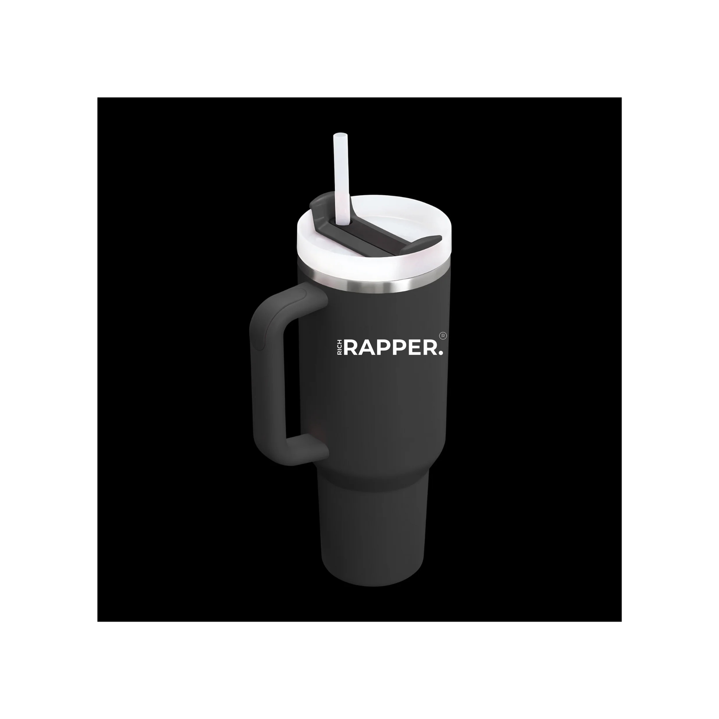 RICH RAPPER TUMBLER- BLACK
