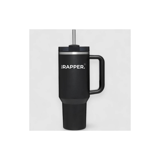 RICH RAPPER TUMBLER- BLACK