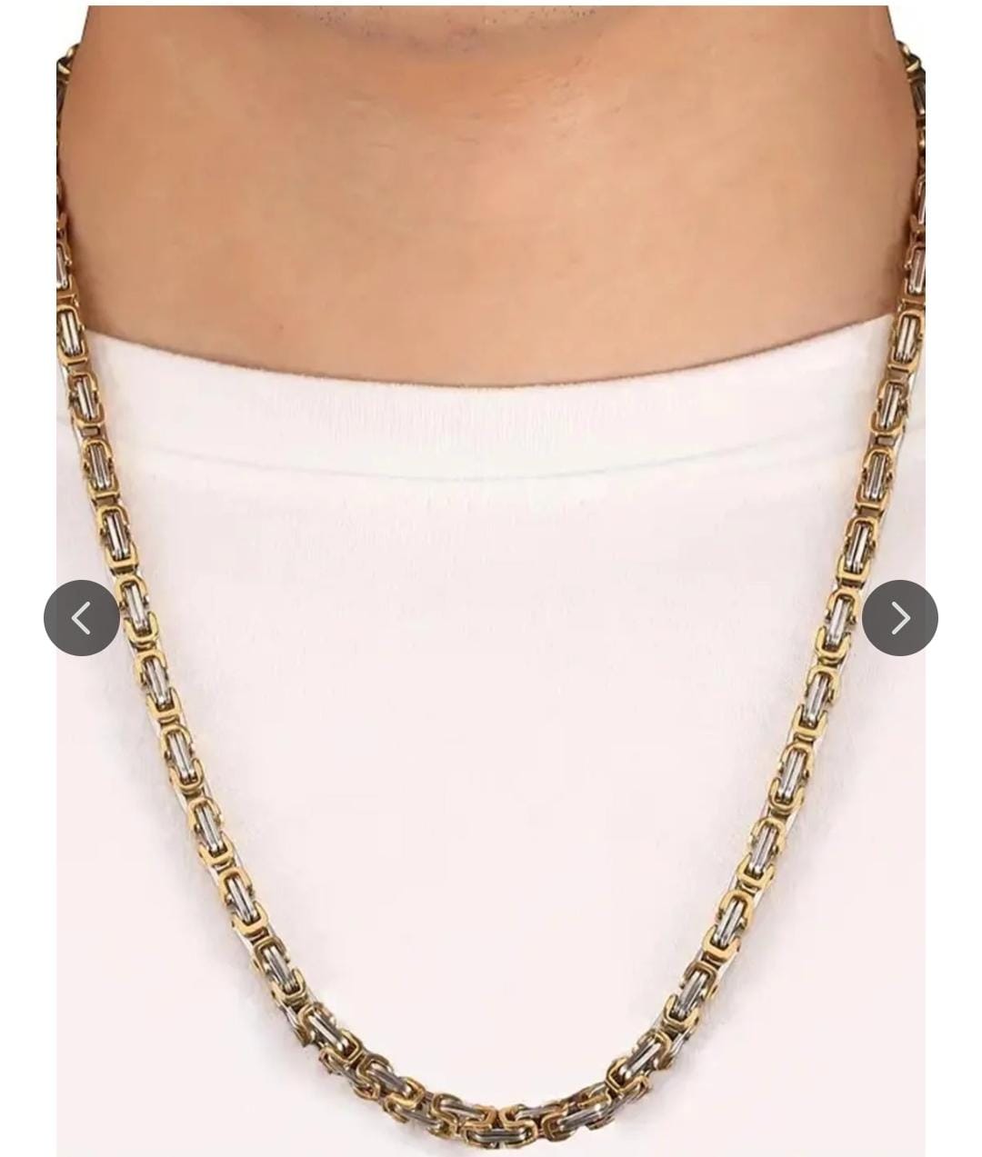 BYZANTINE CHAIN FOR MEN