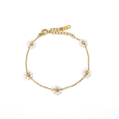 FLORAL CHAIN BRACELET
