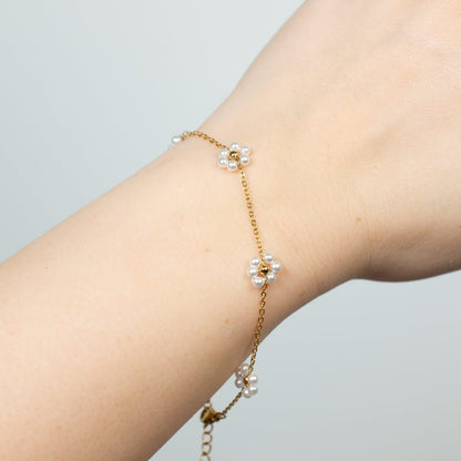 FLORAL CHAIN BRACELET