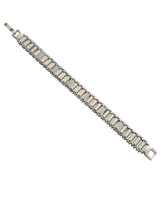 ARMBAND CRYSTAL BRACELET SILVER