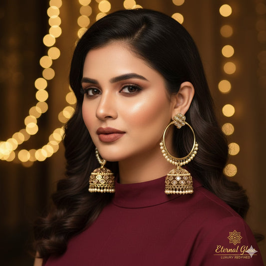 ELEGANCE HOOP JHUMKA