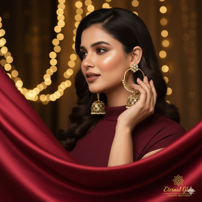 ELEGANCE HOOP JHUMKA