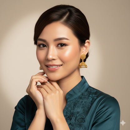 ETERNAL BLOOM JHUMKA