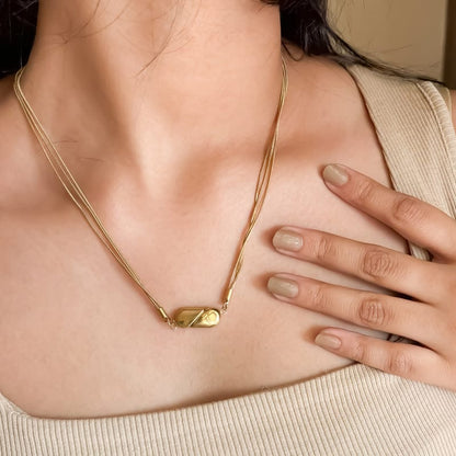 TWO WAY CONVERTIBLE HEART NECKLACE