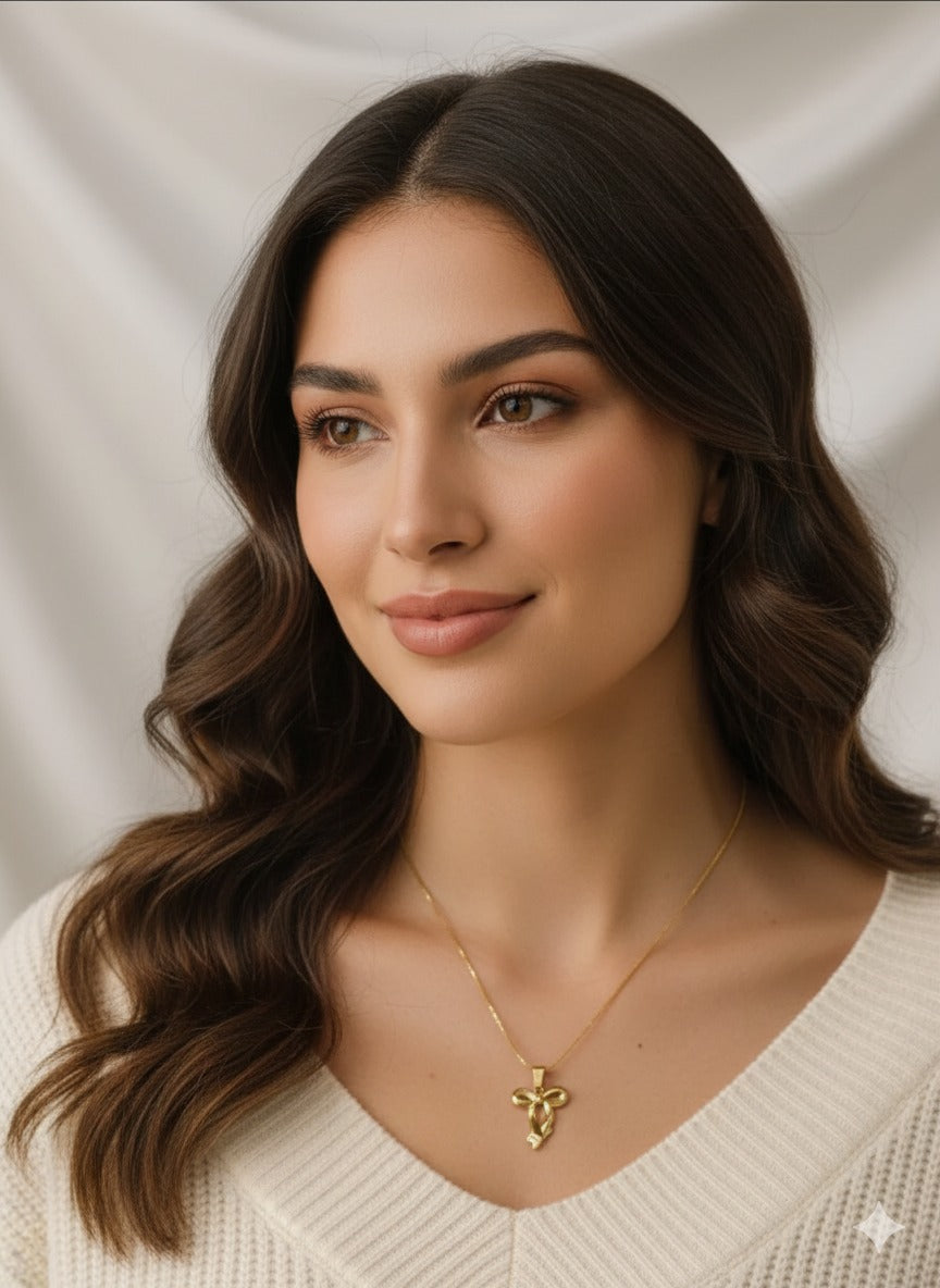 CHAIN PENDANT LONG BOW TYPE