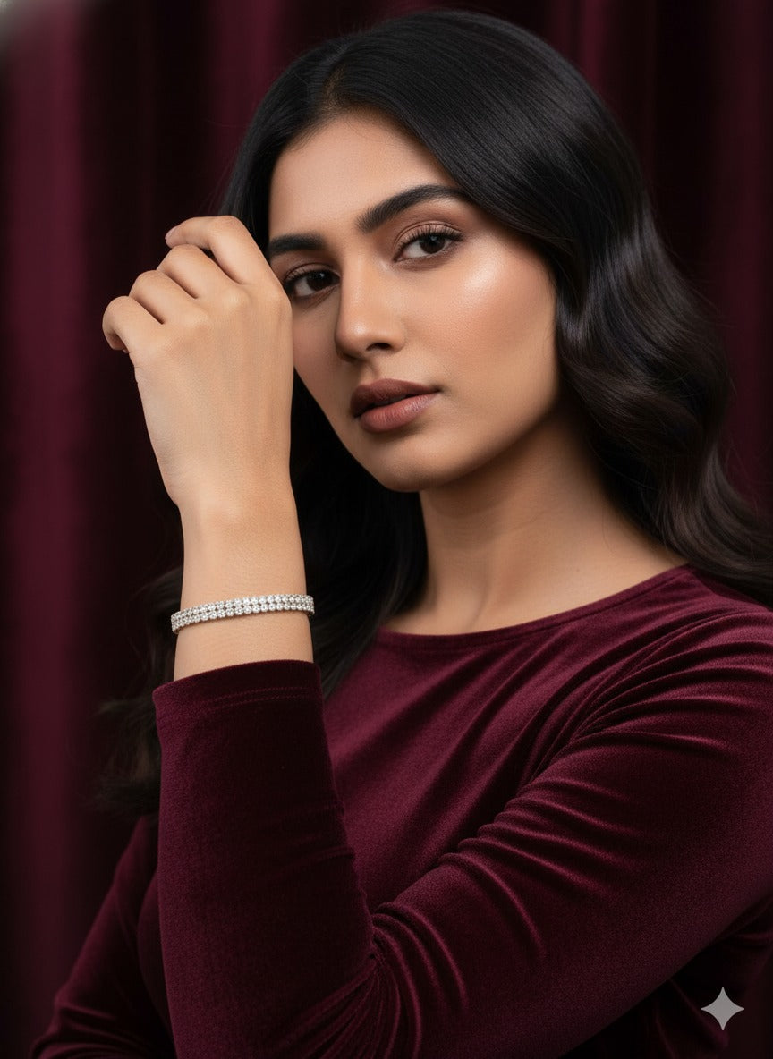 GLAM DUAL LINE BRACELET